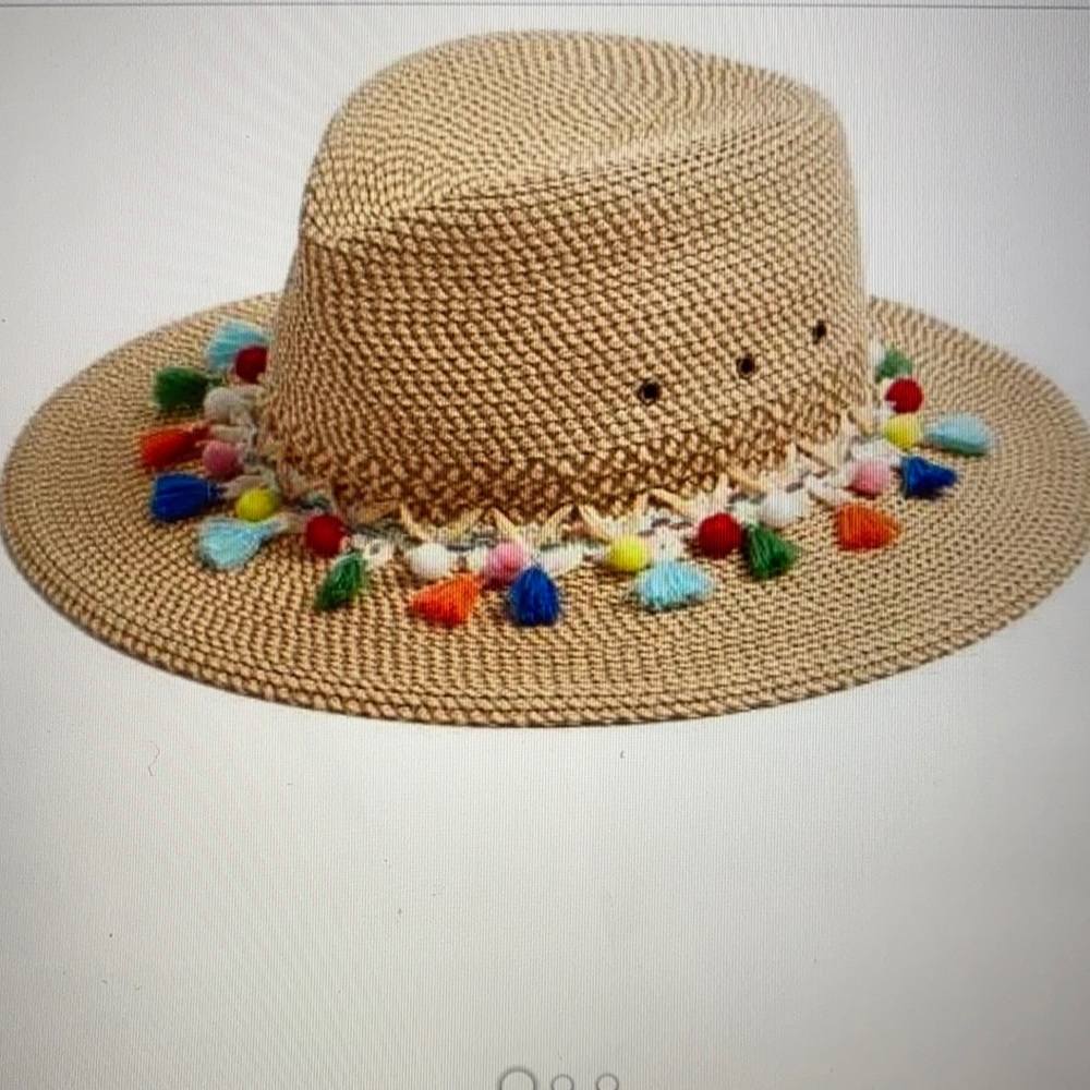 Eric Javits Bahia fedora hat.